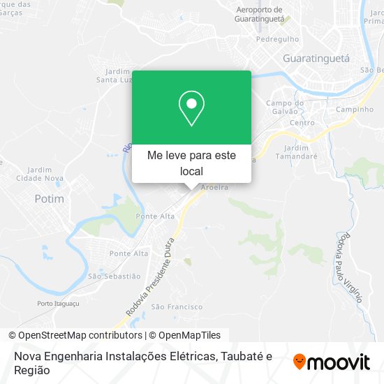 Nova Engenharia Instalações Elétricas mapa
