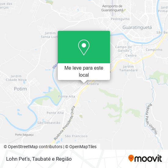 Lohn Pet's mapa