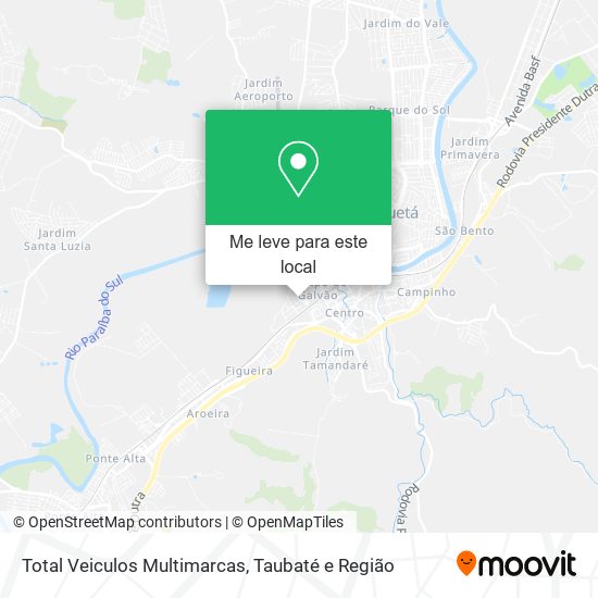 Total Veiculos Multimarcas mapa