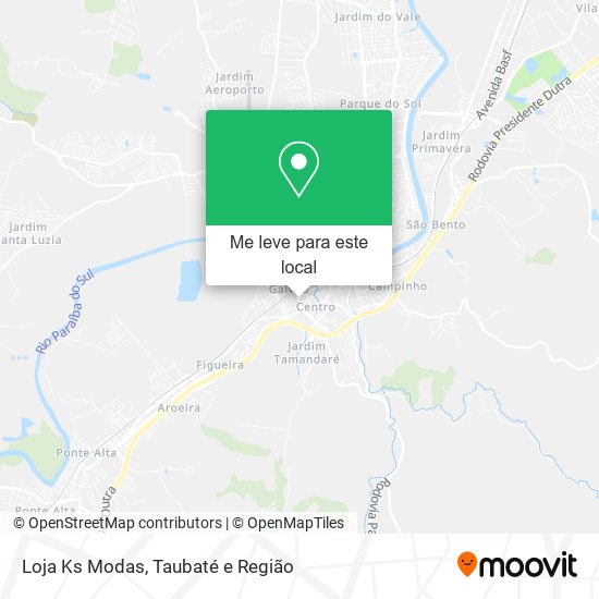 Loja Ks Modas mapa