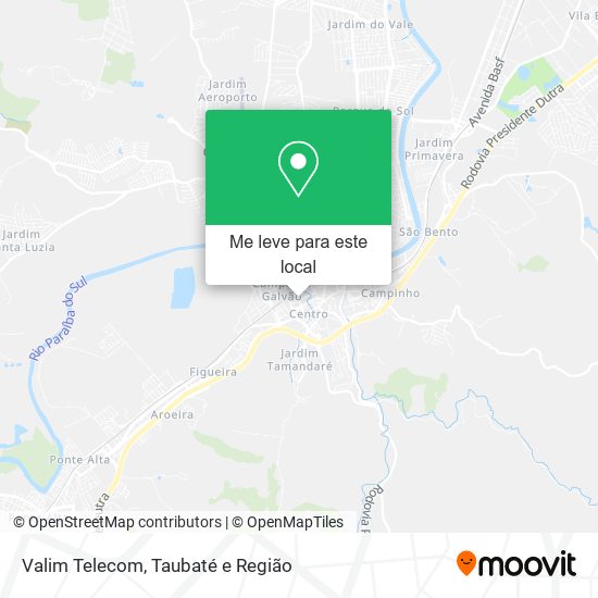 Valim Telecom mapa