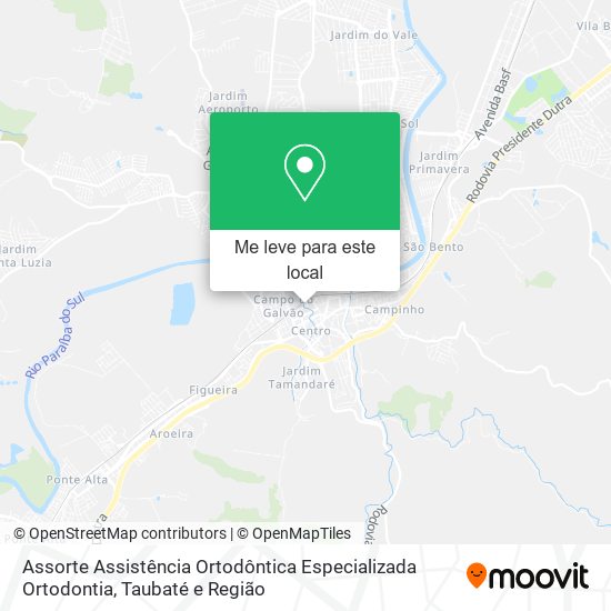 Assorte Assistência Ortodôntica Especializada Ortodontia mapa