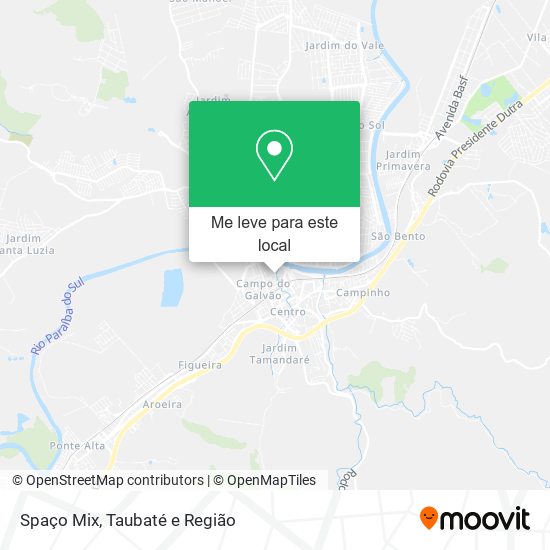 Spaço Mix mapa