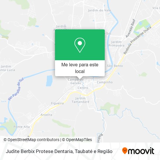 Judite Berbix Protese Dentaria mapa
