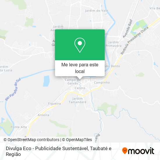 Divulga Eco - Publicidade Sustentável mapa