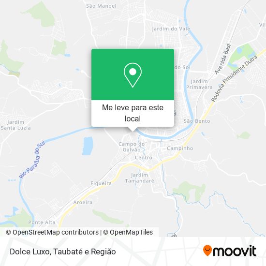 Dolce Luxo mapa