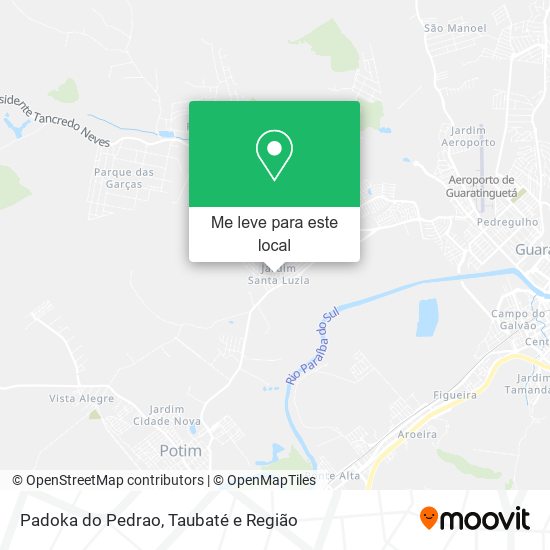 Padoka do Pedrao mapa