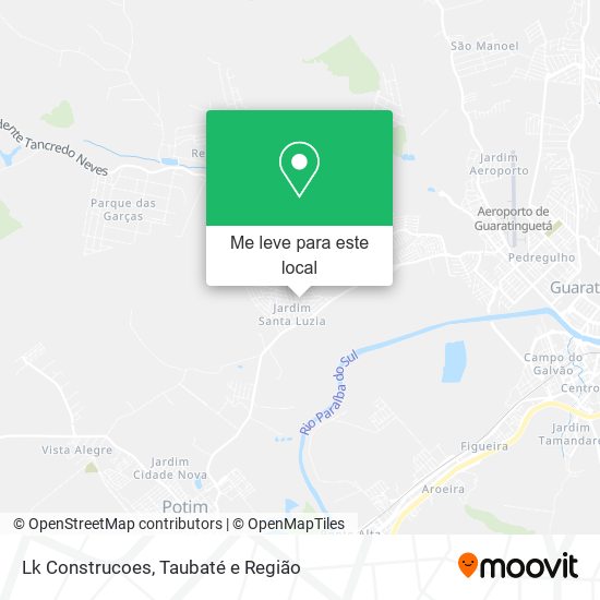 Lk Construcoes mapa