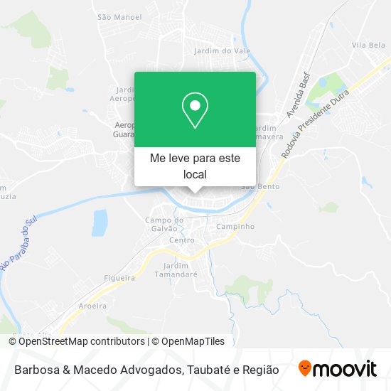 Barbosa & Macedo Advogados mapa