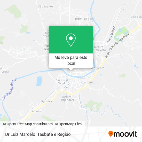 Dr Luiz Marcelo mapa