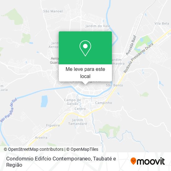 Condomnio Edifcio Contemporaneo mapa