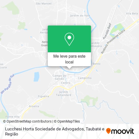Lucchesi Horta Sociedade de Advogados mapa