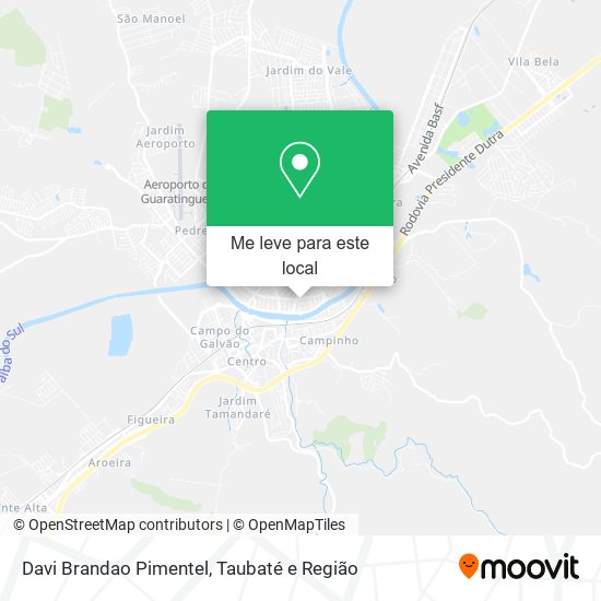 Davi Brandao Pimentel mapa