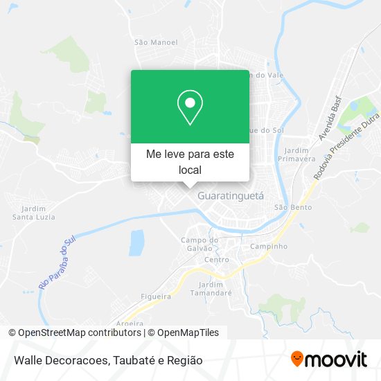 Walle Decoracoes mapa