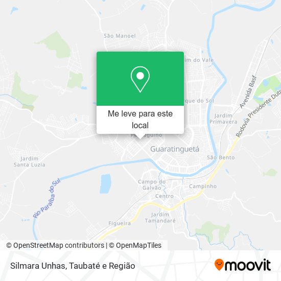 Silmara Unhas mapa
