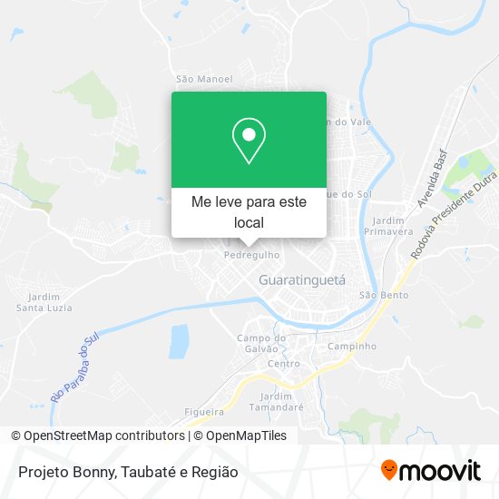 Projeto Bonny mapa