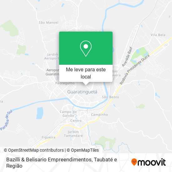Bazilli & Belisario Empreendimentos mapa