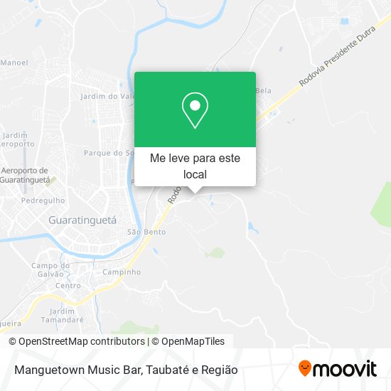 Manguetown Music Bar mapa
