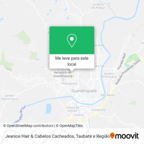 Jeanice Hair & Cabelos Cacheados mapa
