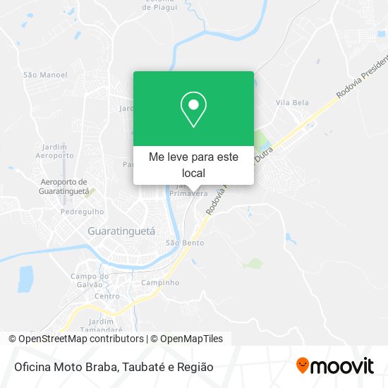 Oficina Moto Braba mapa