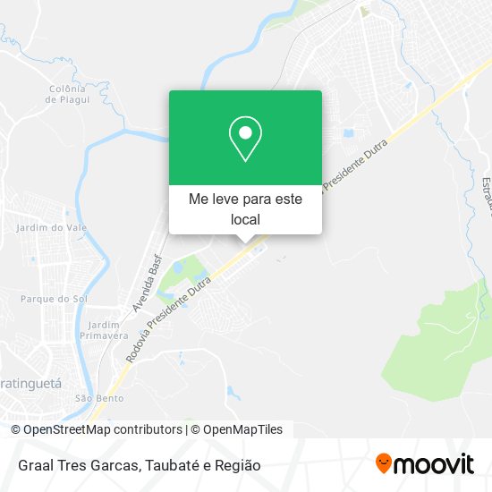 Graal Tres Garcas mapa