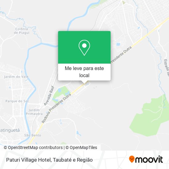 Paturi Village Hotel mapa