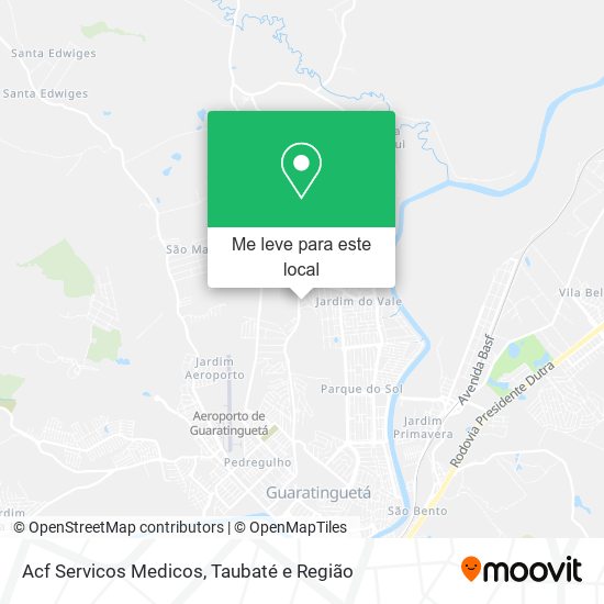 Acf Servicos Medicos mapa