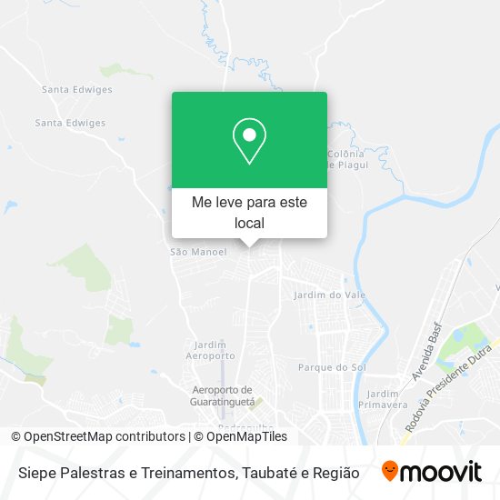 Siepe Palestras e Treinamentos mapa