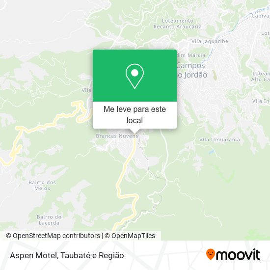 Aspen Motel mapa