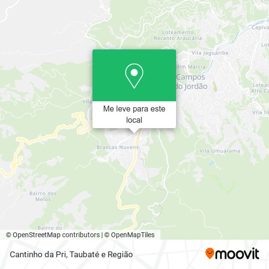 Cantinho da Pri mapa