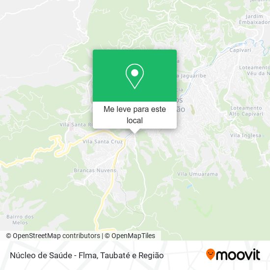 Núcleo de Saúde - Flma mapa