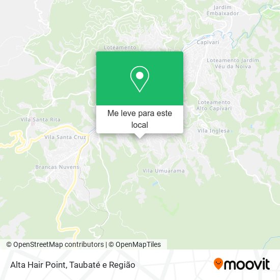 Alta Hair Point mapa