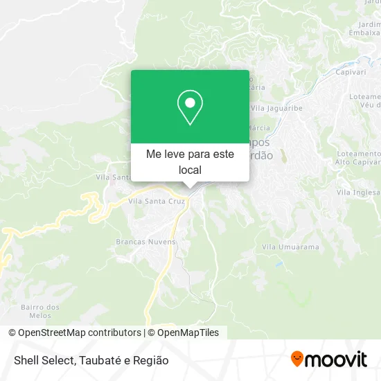 Shell Select mapa