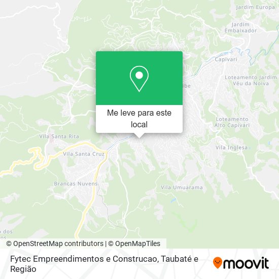 Fytec Empreendimentos e Construcao mapa