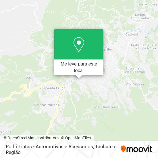 Rodri Tintas - Automotivas e Acessorios mapa