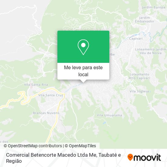 Comercial Betencorte Macedo Ltda Me mapa