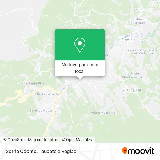 Sorria Odonto mapa