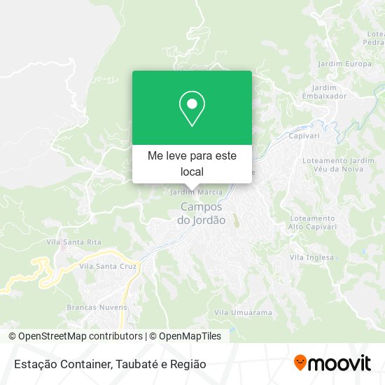 Estação Container mapa