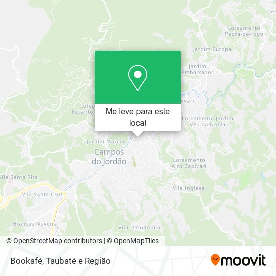 Bookafé mapa