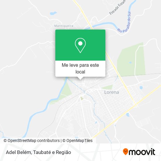 Adel Belém mapa
