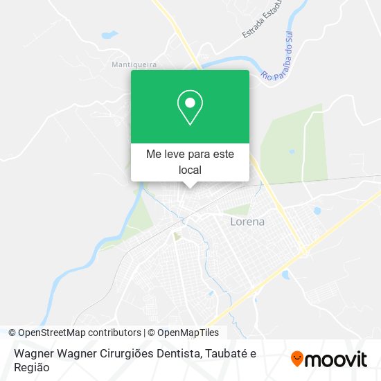 Wagner Wagner Cirurgiões Dentista mapa