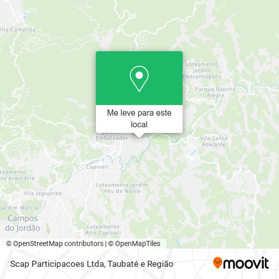 Scap Participacoes Ltda mapa
