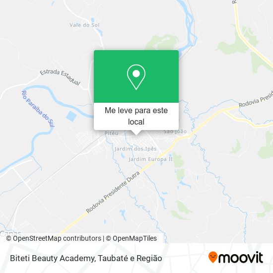 Biteti Beauty Academy mapa