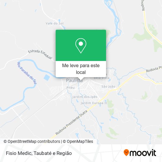 Fisio Medic mapa