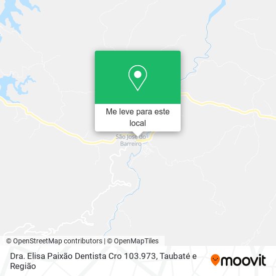 Dra. Elisa Paixão Dentista Cro 103.973 mapa