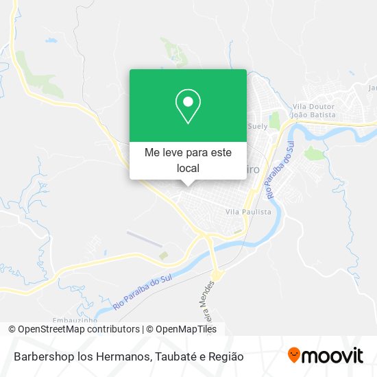 Barbershop los Hermanos mapa