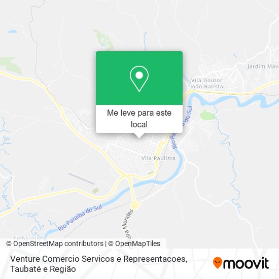 Venture Comercio Servicos e Representacoes mapa