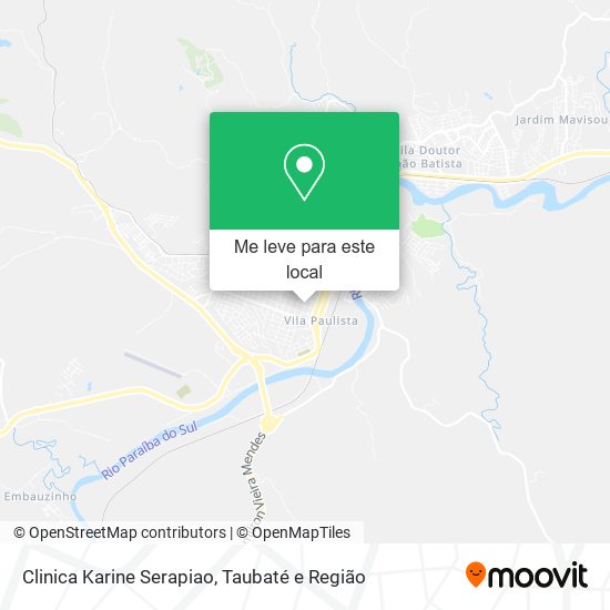 Clinica Karine Serapiao mapa