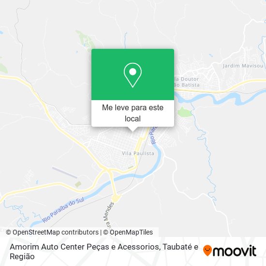Amorim Auto Center Peças e Acessorios mapa