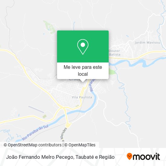 João Fernando Melro Pecego mapa